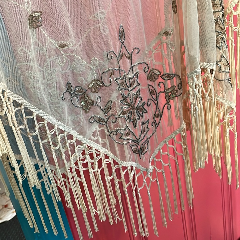 Kathy Roberts poncho size 18 - Picture 2 of 5